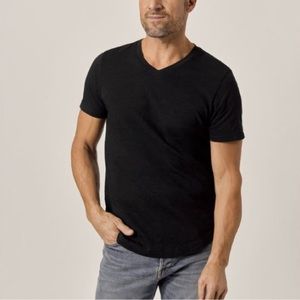 Buck Mason Black V-neck t-shirt